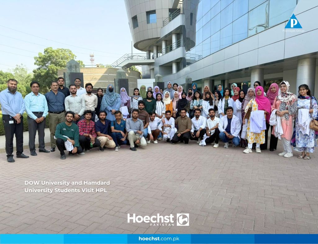 Students Visit at Hoechst Pakistan Limited