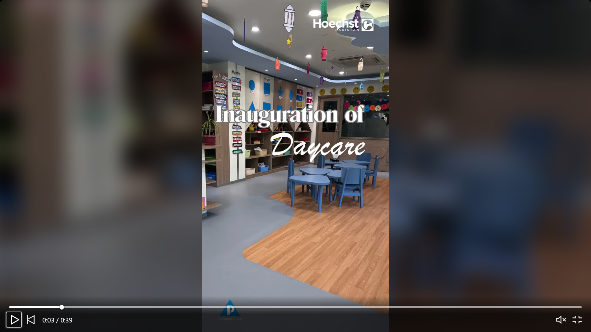 Inauguration of our Daycare: