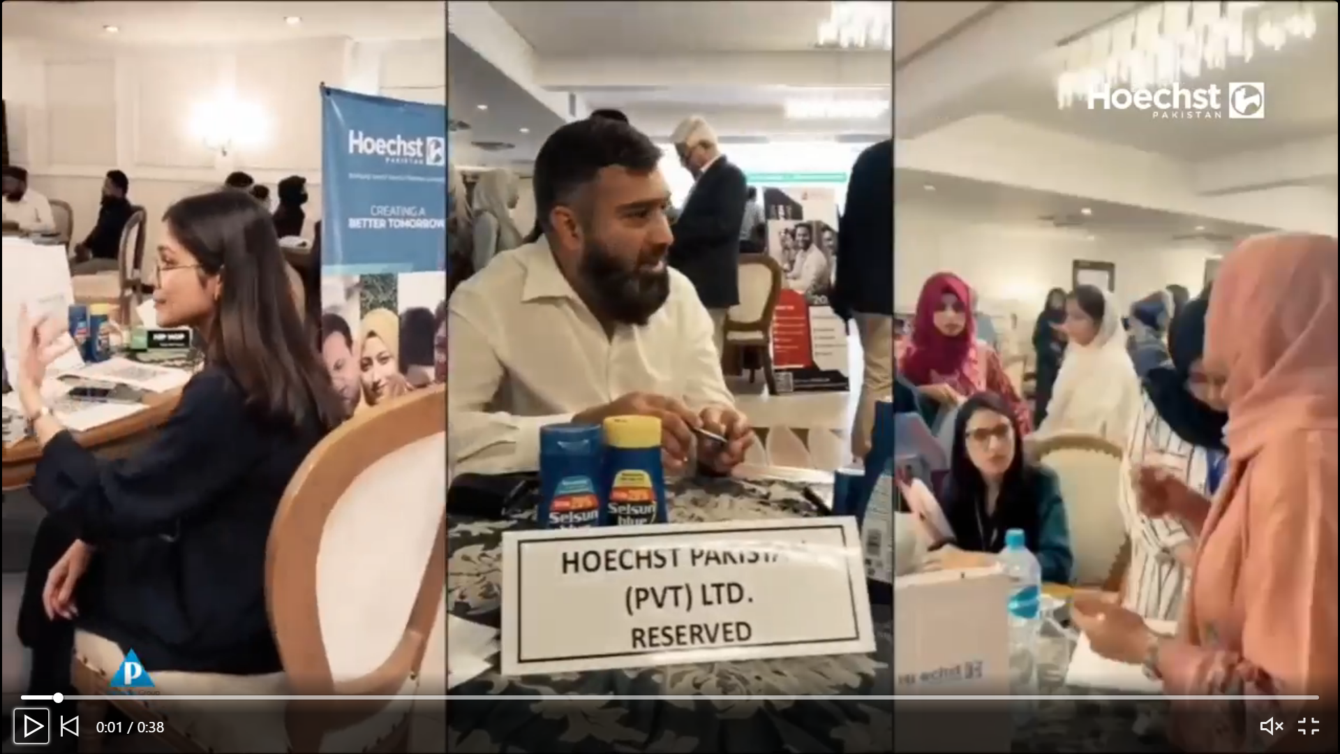 Connecting with future talent at the University of Karachi Fair: