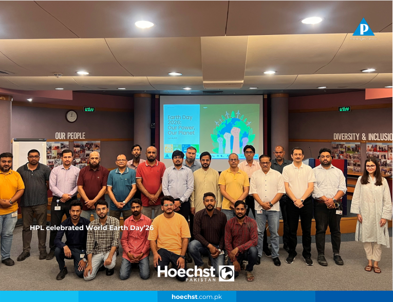 Hoechst Pakistan celebrated World Earth Day 26: