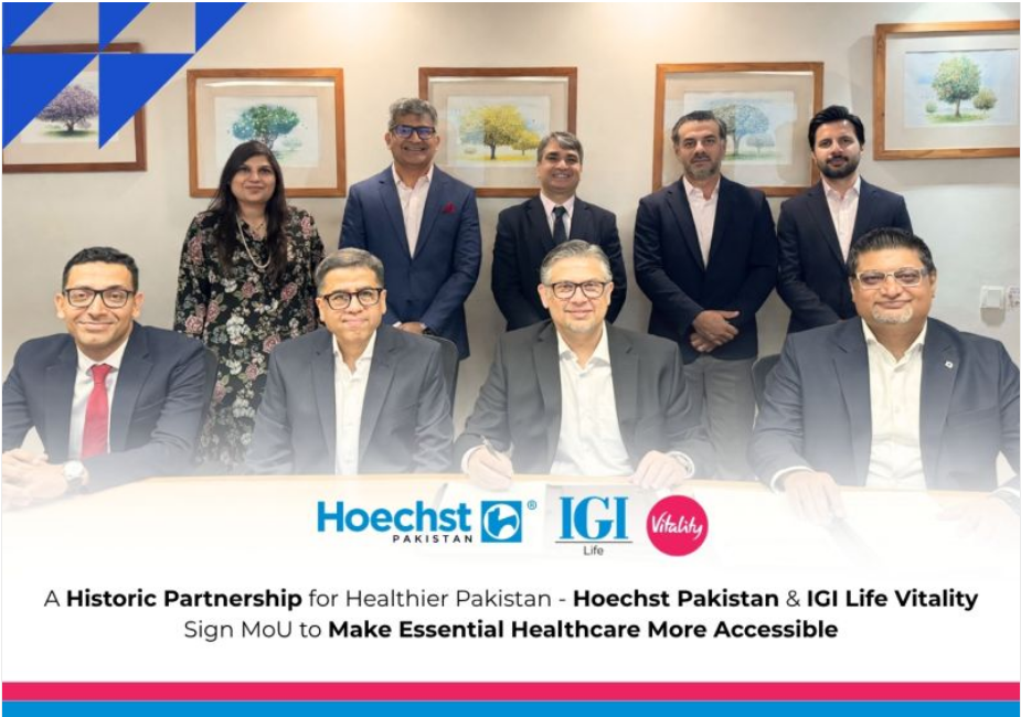 Strategic Partnership Between Hoechst Pakistan and IGI 
