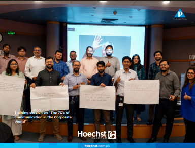 Training session on “The 7C’s of Communication in the Corporate World”: