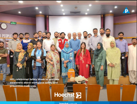 Hoechst Pakistan celebrated Safety Week to promote 