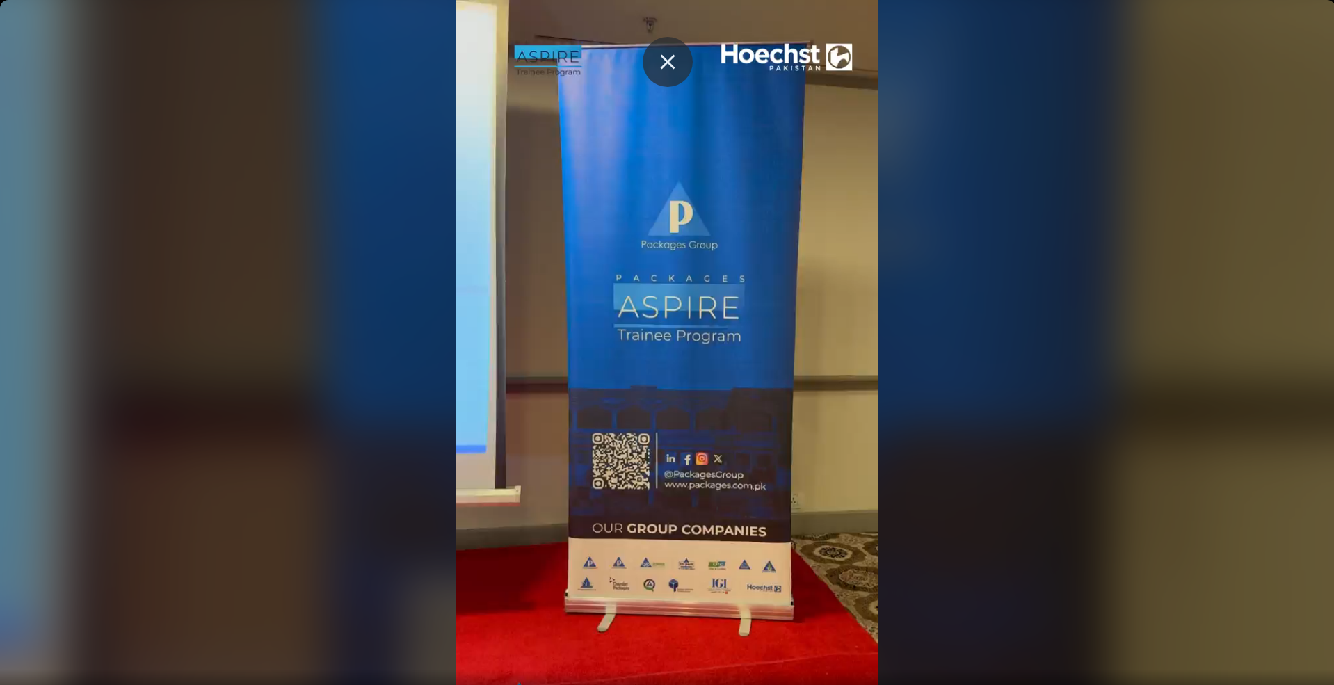 HPL employees participated as assessors at the Packages ASPIRE Trainee Program Assessment Center,