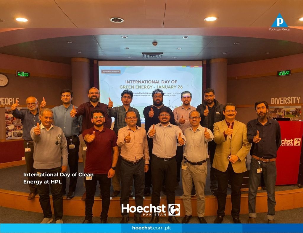 International Clean Energy Day at Hoechst Pakistan